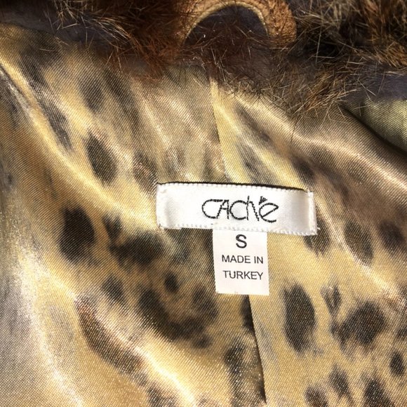 PRICE IS FIRM! Gorgeous Cache Genuine Leather Jacket - Picture 12 of 12